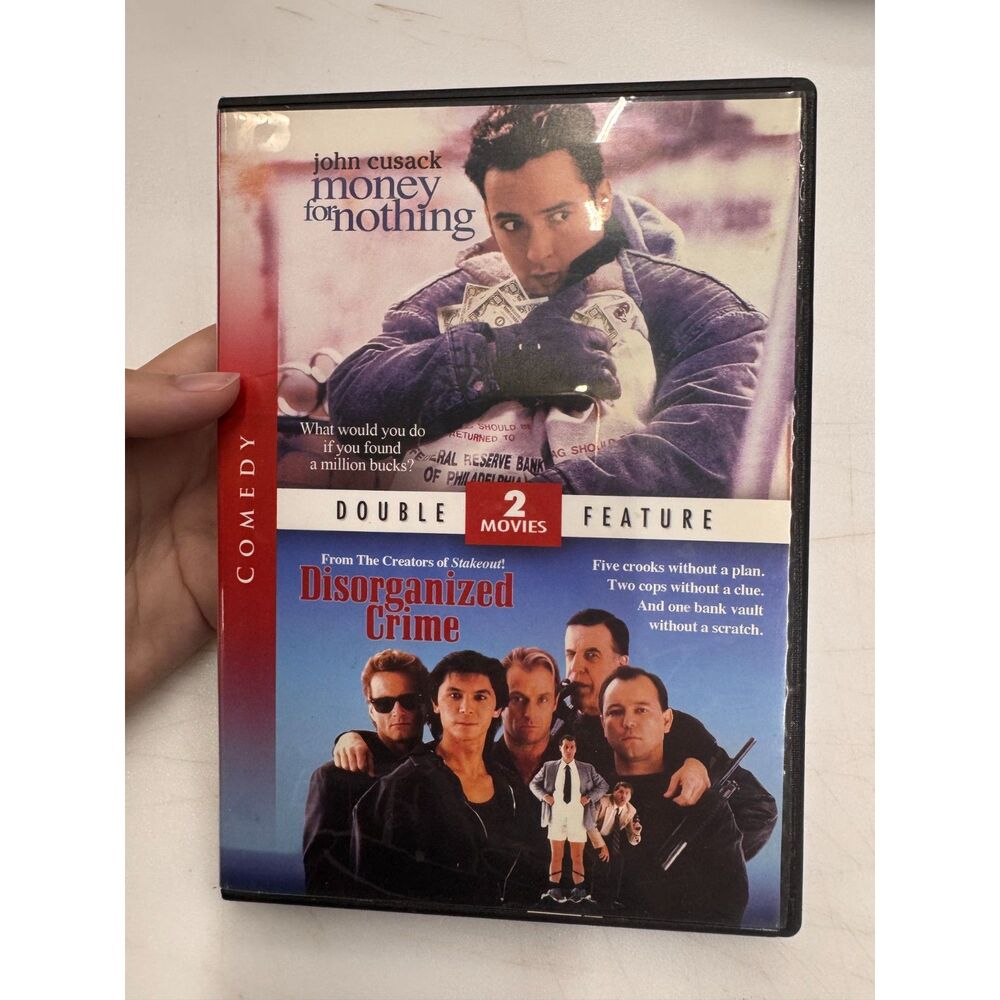 Money for Nothing / Disorganized Crime [DVD] Tested Working